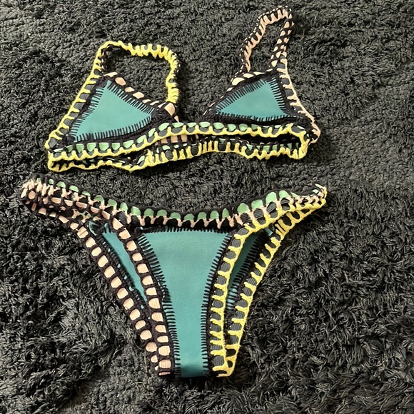 Teal kiini bathing suit - Picture 1 of 1